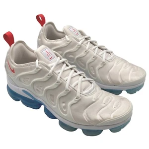 Nike Hombres AIR VAPORMAX PLUS Tenis DV2119-100 Talla 11 Blanco Azul Universitario - Imagen 1 de 15