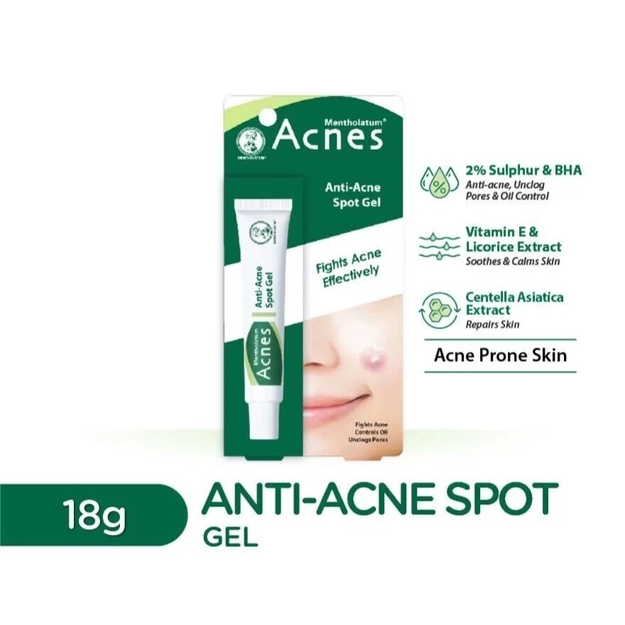 ¡NUEVO! 1x MENTOLATUM ACNES Ances GEL ANTIMANCHAS ACNÉ 18g ENVÍO GRATUITO Foto 1 de 4
