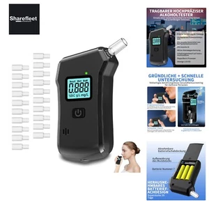 FQQF Breathalyzer, High Precision Per Mille Meter with Digital Blue LCD An... - Picture 1 of 8