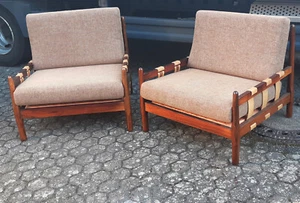 2 Lounge chairs Denmark ? 60s Palisander - Bild 1 von 15