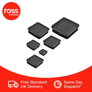 Round Plastic End Caps Tube Inserts Bungs Blanking Furniture Table & Chair Feet - Picture 1 of 5