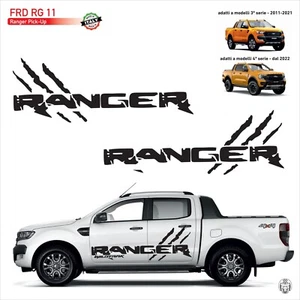 ADESIVI 4 x 4 SPORTELLI LATERALE SPORTELLO Ford RANGER pick up FRD RG 11 - Imagen 1 de 2