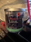 Yankee Candle Haunted  Trio Candle w/ Hidden Scene Witches Brew,Hayride,Forb mac