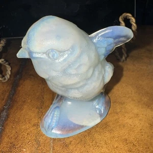 RARE SABINO FRANCE CRYSTAL WING UP SMALL BIRD - 3”W NO BOX MINT! WITH LABEL - Picture 1 of 10