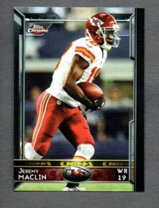 2015 Topps Chrome Jeremy Maclin #73 KC Kansas City Chiefs - Imagen 1 de 1