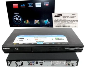 Samsung HT-E3500W/ZA Smart 3D Blu Ray/DVD/CD 5.1 Channel Home Theater System - Picture 1 of 3