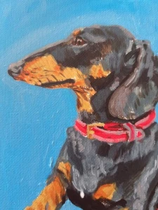 Pet Portraits Original Acrylic Paintings of Your Pet please read description - Picture 1 of 9