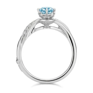 [U-Treasure] Kirby Accessories The Fountain of Dreams / Ring Silver (Blue Topaz) - Picture 1 of 6