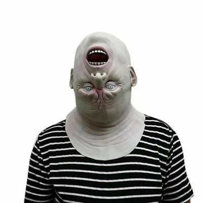 Halloween Masquerade Latex Scary Alien Head Mask Creepy Party Cosplay Prank Prop - Image 1 of 4
