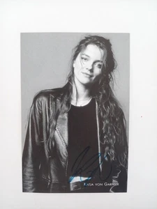 Katja von Garnier -  - original Autogramm - ca. 15,5x10,5cm - Autogrammkarte - Picture 1 of 1