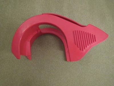 2-дюймовый размер рулон Scotch ручной коробка запечатывания ленты диспенсер красный, б/у - Изображение 1 из 4