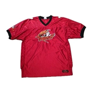 Disneyland Resort Vintage Grumpy Rage #7 In The Game Football Jersey Red XL - Picture 1 of 12