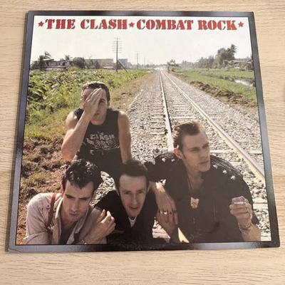 The Clash - Combat Rock Album Vinyl Record LP Epic Records FE 37689 1982 - Image 1 of 4