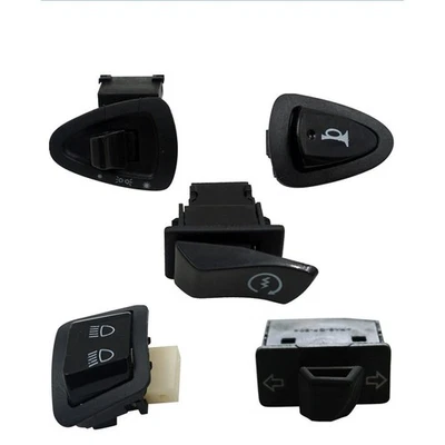 Five Switches with Turn Signal For HORN Start for GY6 ATV Dirt Bike Scooter - Image 1 of 4