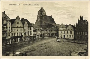 Postal Hansestadt Greifswald, Markt und Marienkirche - 3534985 - Imagen 1 de 2