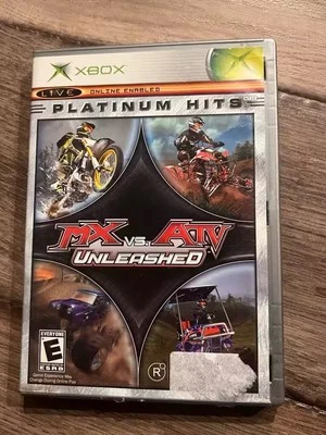 MX vs. ATV Unleashed: Platinum Hits (Microsoft Xbox, 2005) NO MANUAL - Image 1 of 4