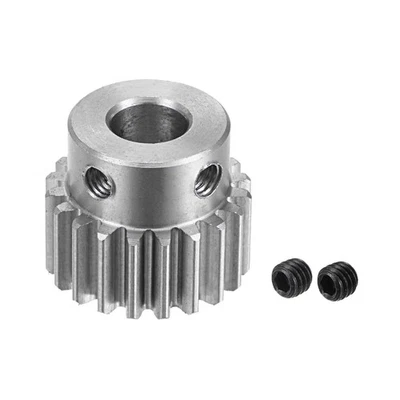 8mm Blende 20T Mod 1 Edelstahl Spur Diff Differential Motor Ritzel - Bild 1 von 4