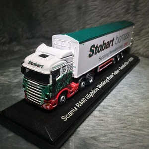 NEW 1:76 Atlas Editions Eddie Stobart Scania R 440 Highline Amelia Ella H8200 - Picture 1 of 3