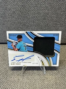 2023 Panini Immaculate Eury Perez Jumbo Jacket Signature Patch Auto /99 #JJS-EP - Picture 1 of 3