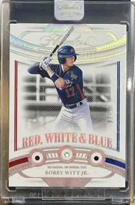 BOBBY WITT JR. 2024 GEMAS RUBÍ DIAMANTE IMPECABLE ROJO BLANCO Y AZUL/25 - Imagen 1 de 4