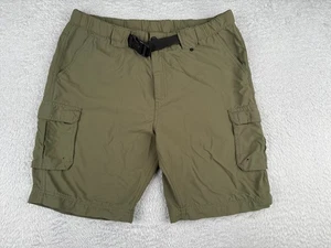 Boy Scouts Shorts Women Extra Large Green Belted Switchbacks NO LEGS Poly READ - Picture 1 of 15