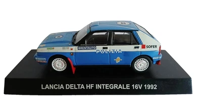 LANCIA DELTA HF INTEGRALE 16V - 1992  POLIZIA/POLICE SCALA 1/43 - Immagine 1 di 3