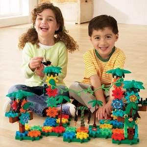 Learning Resources Gears! Gears! Gears! Movin’ Monkeys 136-Piece STEM Engineerin - Picture 1 of 3