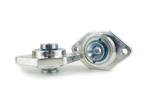 PAR DE SOPORTES DE CHOQUE TRASEROS INFERIORES BMW aluminio E92 E90 E82 E88 E9x E8x 0290 - Imagen 1 de 3