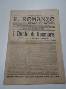 Il Romanzo Della Domenica (Domenica 14 Gennaio 1911) I Duchi di Rosmore (selten) - Bild 1 von 7