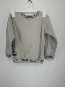 Adams Kid Sweater Size 7 Years Long Sleeve Warm Gray - Picture 1 of 6