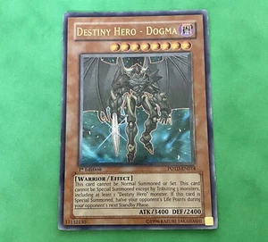 Yu-Gi-Oh! LP Destiny Hero Dogma POTD-EN014 Ultimate Raro 1a Edición - Imagen 1 de 7