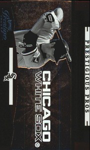 2005 Playoff Prestige Prestigious Pros Red Baseball Card #14 Paul Konerko /700