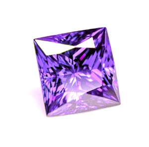 AAA+ 2 Ct fancy Purple color VVS1 Lab Grown Moss Diamond Grad loose Gemstone - Picture 1 of 5