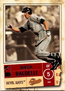 2005 Fleer Authentix Baseball #4 Rocco Baldelli