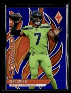 2023 Phoenix Flame Throwers Blue #13 Geno Smith /35 - Picture 1 of 2