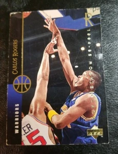 1994-95 Upper Deck - Golden State Warriors - #314 Carlos Rogers novato - Imagen 1 de 2