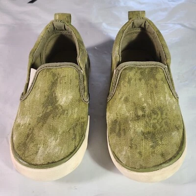 Zapatos sin cordones Max patrón camuflaje lona niños talla 8 EUR 24 Foto 1 de 4