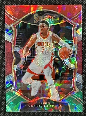2020-21 Panini Select - Red White Green Cracked Ice #7 VICTOR OLADIPO Insert !!! - Image 1 of 2