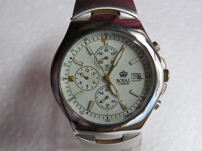 Reloj Cronógrafo Cuarzo Original ROYAL LONDON - Uso Ligero - NºRL 4693 C1B Foto 1 de 4