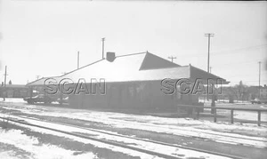 0BB927 NEGATIVE/RP 1973 PC RR ex NEW HAVEN RAILROAD DEPOT NORWOOD MA - Picture 1 of 1