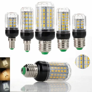 LED Corn Bulb E27 E14 E12 E26 B22 24-108LEDs Light Lamps 110V 220V DC 12V 24V KC - Picture 1 of 48