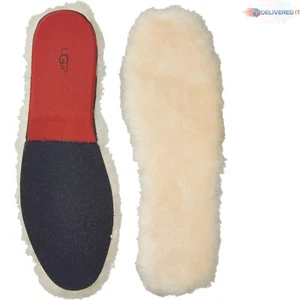 Natural Sheepskin Insoles for Men - Lightweight, Plush Foot Support, Size 11 - Picture 1 of 3