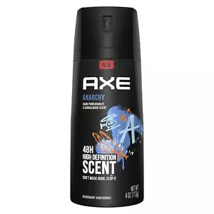 Axe Anarchy For Him Deodorant spray 4 Oz. (Pack 6) - Picture 1 of 7