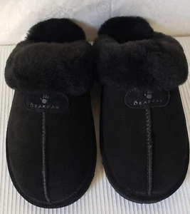 Bearpaw Loki Ii 2 - Lammfell Hausschuhe schwarz - Unisex Damengröße 9/Herrengröße 7,5 - Bild 1 von 8