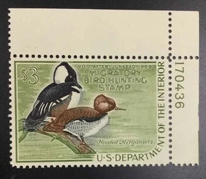 MOMEN: US STAMPS #RW35 DUCK MINT OG NH XF-SUP LOT #75441* - Picture 1 of 2