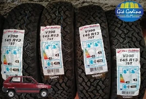 Treno 4 Pneumatici TASSELLATO 145/80 R13 75T M+S OFF ROAD Disegno W160 - Foto 1 di 4