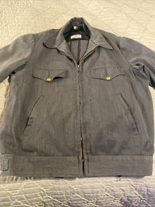 Vintage Letter Carrier Jacket Mens M Coat 70s - Picture 1 of 5