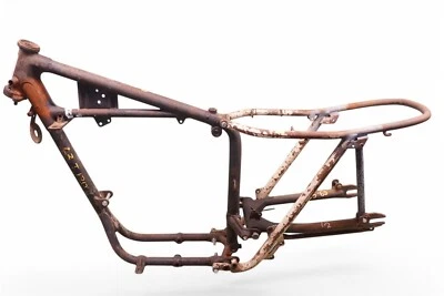 Cuadro Triumph T120R T120 R Bonneville 650 TR6 1963 Wow unidad temprana #1 *RG3 Foto 1 de 4