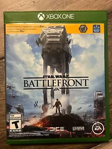 Star Wars Battlefront: W/ Topps Trading Disc (Microsoft Xbox One, 2015) CIB - Picture 1 of 6