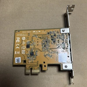 UPD2018D0 1PCB-UPD2018D0X110 PCIe Karte 1 DP2 USB Typ-C Low Profile - Bild 1 von 2